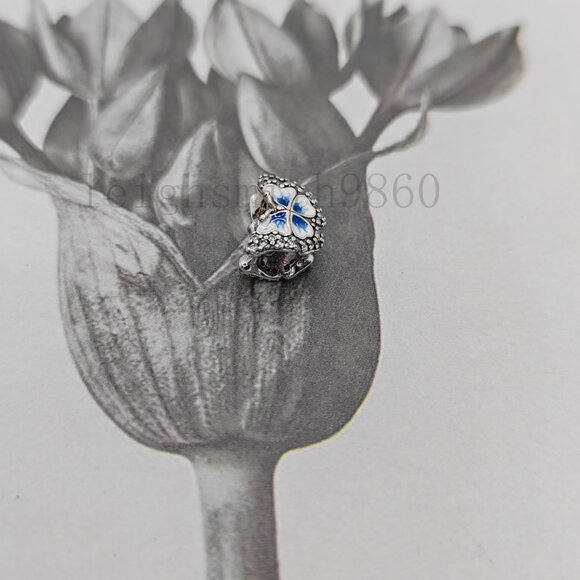 Pandora Blue Butterfly Sparkling Charm - Picture 2 of 6